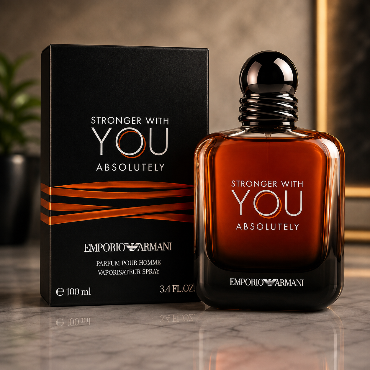 Emporio Armani Stronger With You Absolutely Eau Parfum 100ml / 3.4oz fl