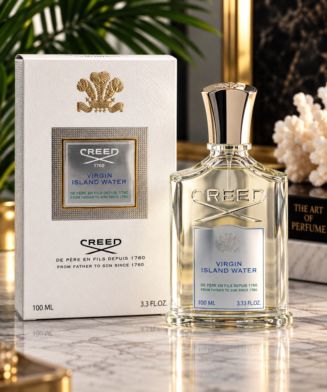 Creed Virgin Island Water- 100ml 3.33oz