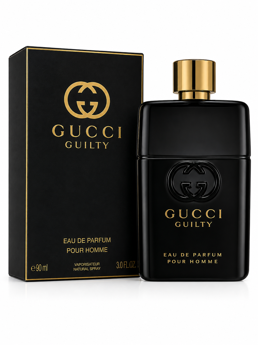 GUCCI Guality Eau de Parfum Pour Homme 3.0oz / 90ml