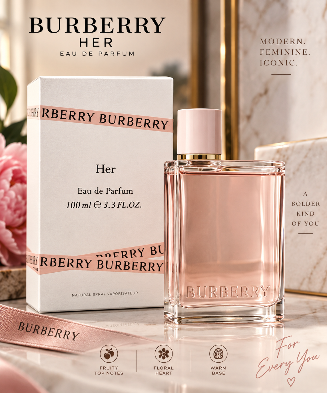 Burberry Her Eau de Parfum – 100ml